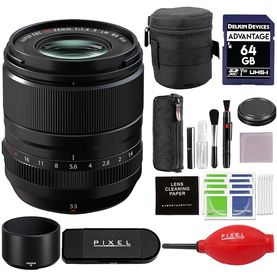 FUJIFILM XF33mm F1.4 R LM WR 美品 付属完備 FUJIFILM USA | XF33mmF1.4
